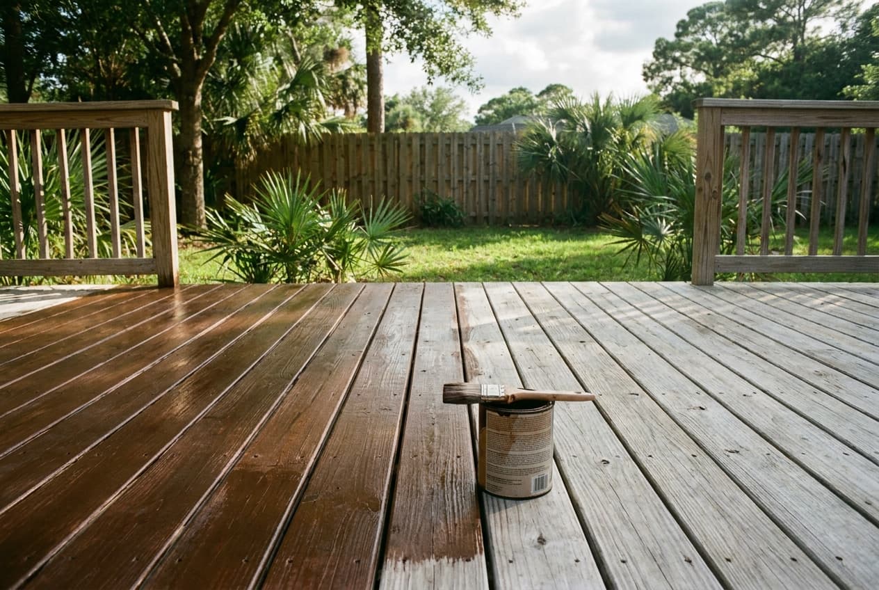 Deck & Fence Staining